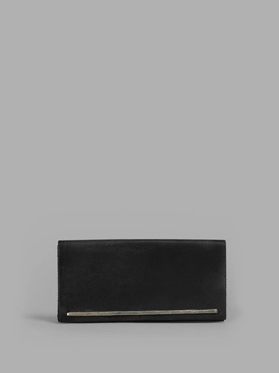 Werkstatt:münchen Werkstatt Munchen Note Black Case Brace Hammered Wallet
