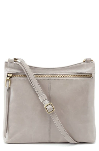 Hobo Cambel Leather Crossbody Bag In Driftwood