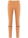 Gloria Coelho Skinny Pants In Orange