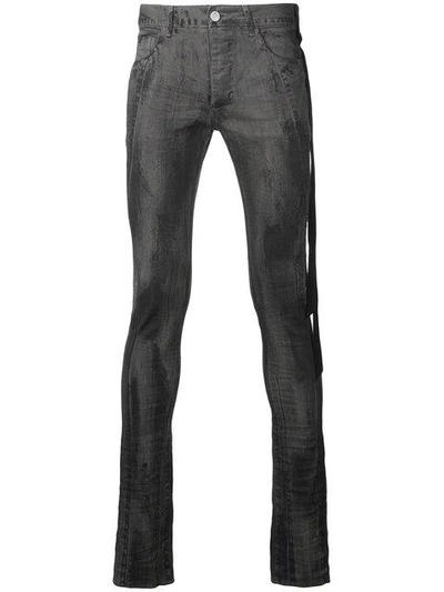 Fagassent Super Skinny Jeans In Grey