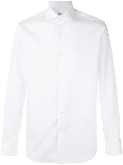 Alessandro Gherardi Spread Collar Shirt In White