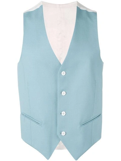 Lc23 Classic Waistcoat - Blue