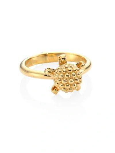 Temple St Clair Mini Pod 18k Yellow Gold Ring