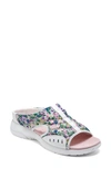 Easy Spirit Traciee Sandal In Pink Multi/ Bright White