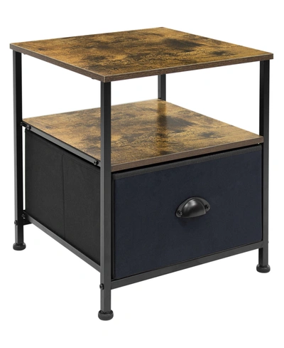 Sorbus 1 Drawer Table Dresser In Black