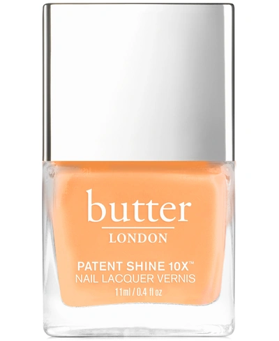 Butter London Patent Shine 10x Nail Lacquer In Pop Orange (light Tangerine Creme)