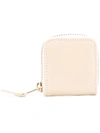 Comme Des Garçons Colour Plain Coin Purse In Neutrals