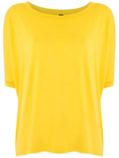Lygia & Nanny Loose Fit T-shirt In Yellow