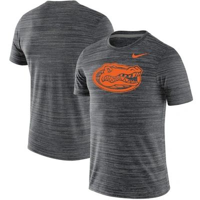 Nike Black Florida Gators Big & Tall Performance Velocity Space Dye T-shirt