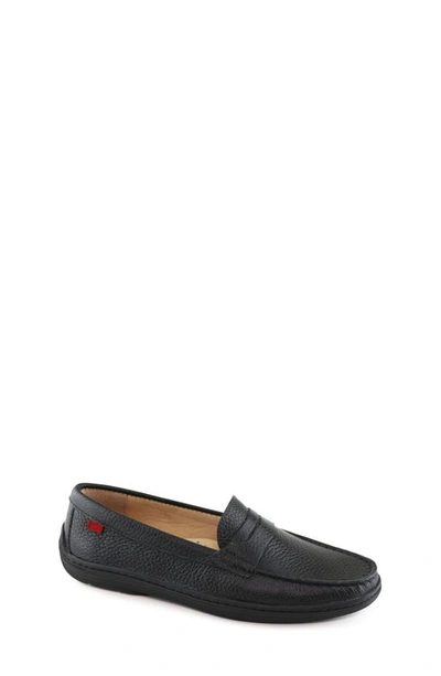 Marc Joseph New York Union Street Driving Shoe In Black Grainy
