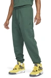 Jordan Essentials Fleece Sweatpants In Noble Green
