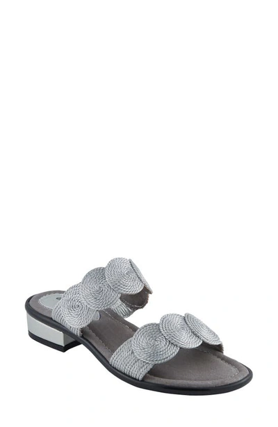 David Tate Honey Sandal In Silver