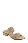 David Tate Honey Sandal In Champagne