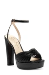 Jessica Simpson Women's Immie Platform Dress Sandals Women's Shoes In Black