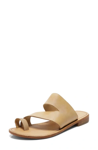 Free People Abilene Toe Loop Sandal In Mellow Yellow