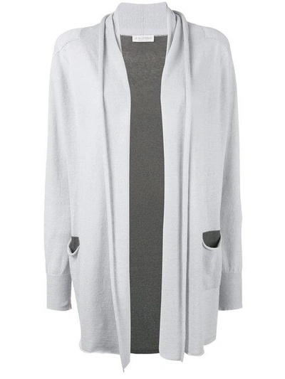 Le Tricot Perugia Bicolour Jacket - Grey