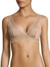 Addiction Nouvelle Lingerie Wireless Triangle Bra In Nude