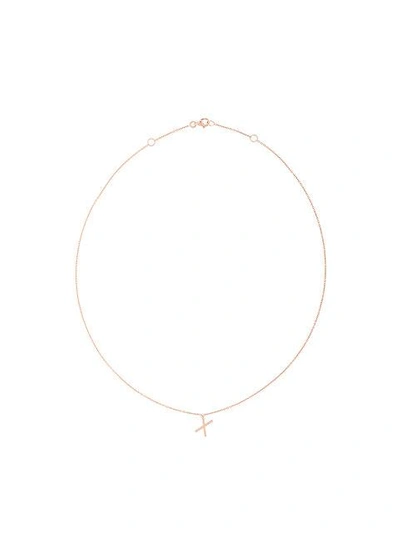 Alinka Id Necklace In Rose Gold