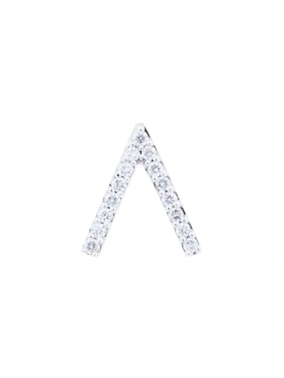 Alinka 18kt Gold  Id Diamond Stud Earring In Metallic