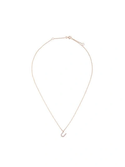 Alinka Id Diamond Necklace In Metallic