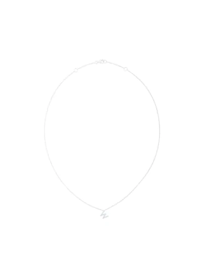 Alinka 18kt ' Id' Weissgoldhalskette Mit Diamanten In Metallic