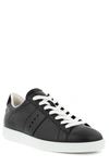 Ecco Street Lite Retro Sneaker In Black/ Black