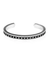 King Baby Studio Sterling Silver Coin Edge Cuff Bracelet