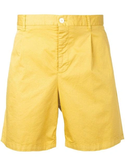 Kent & Curwen Klassische Chino-shorts In Yellow