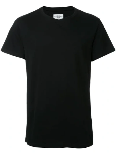 Kent & Curwen Fitted Round Neck T-shirt In Black