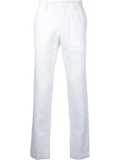 Kent & Curwen Classic Chinos In White