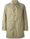 Aspesi 'limone' Raincoat In Green