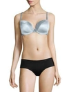 Le Mystere Safari Plunge Contour Bra In Cool Sky