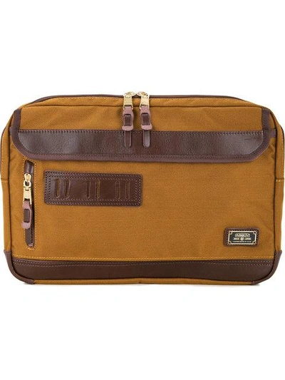 As2ov Ballistic Small Laptop Case In Brown