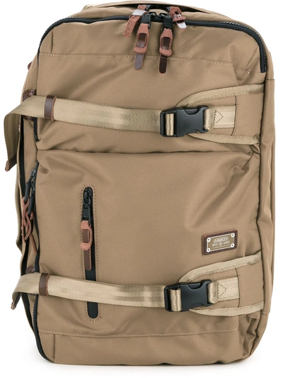 As2ov Large Cordura Dobby 305d 3way Bag In Brown