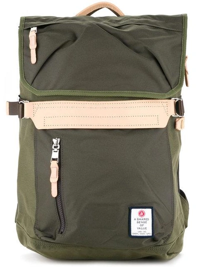 As2ov Hidensity Cordura Nylon Backpack A-02 In Green