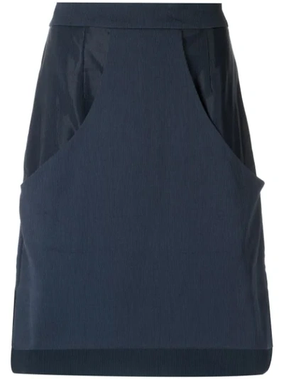 Olympiah High Waisted Skirt In Blue