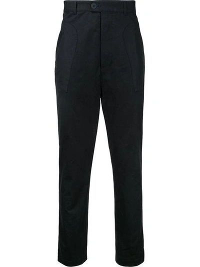 Berthold Tapered Trousers - Black