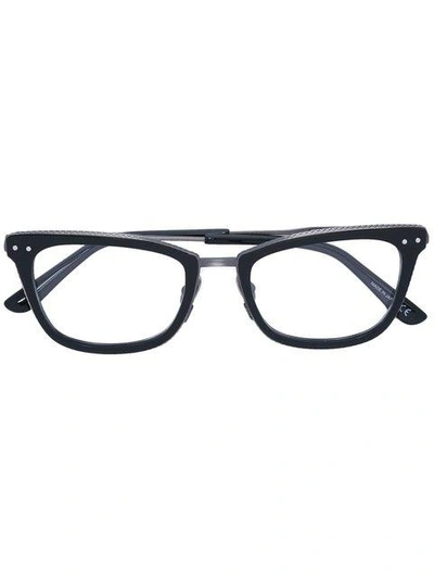 Bottega Veneta Eyewear Square Frame Glasses - Black
