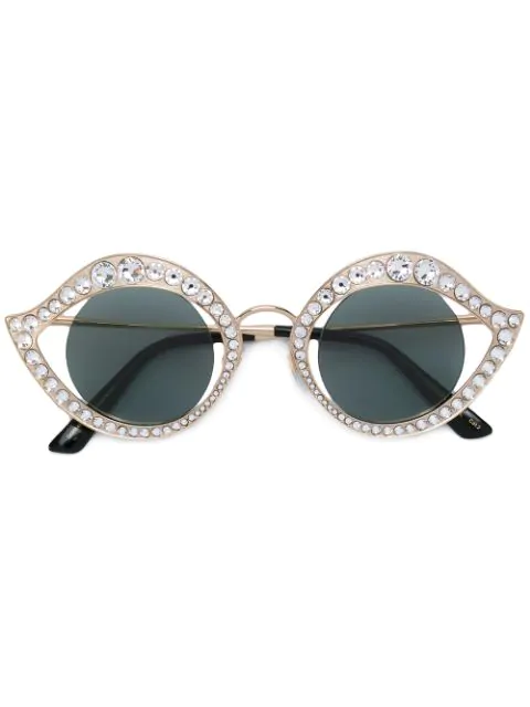 gucci studded sunglasses