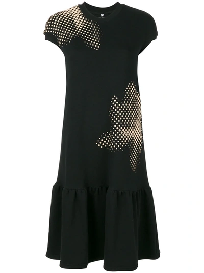 Ioana Ciolacu T-shirt Drop Waist Dress In Black