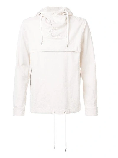 321 Layered Hoodie - White In White