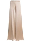 Voz Charmeuse Palazzo Trousers In Multicolour