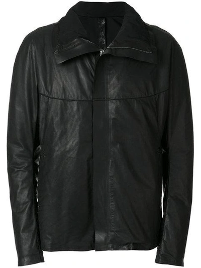 Isaac Sellam Experience High-collar Zip-up Jacket In Black