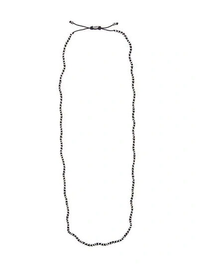 M Cohen Beaded Necklace In Black