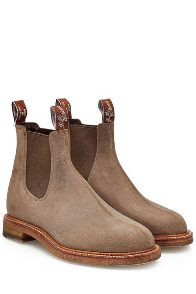 R.M Williams Boots in Tobacco Suede - The Ben Silver Collection