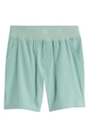 Alo Yoga 7 Repetition Shorts In Blue Agave