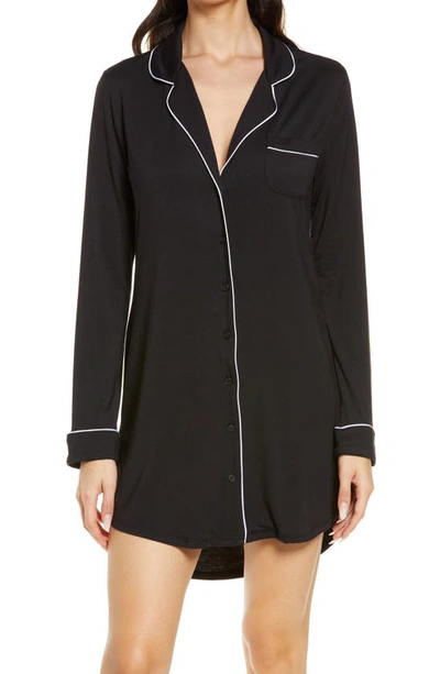 Nordstrom Moonlight Eco Nightshirt In Black