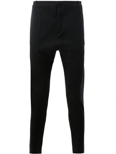 Label Under Construction Slim-fit Tailored Trousers - Black