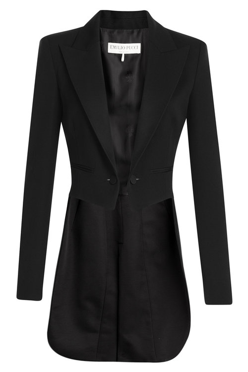 Emilio Pucci Tailored Virgin Wool Blazer | ModeSens