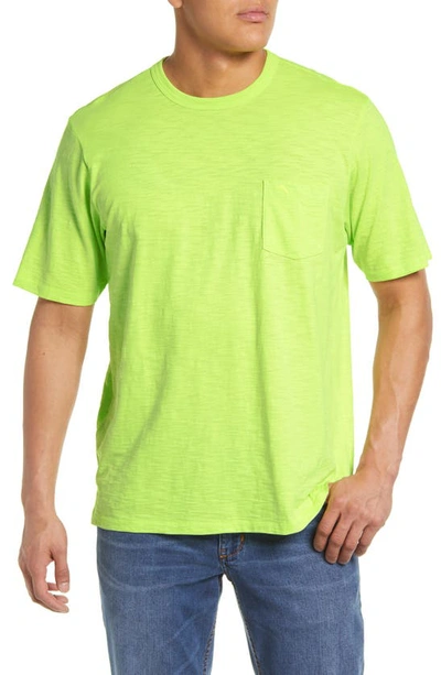 Tommy Bahama Bali Beach Crewneck T-shirt In Key Lime G